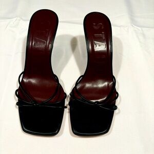 STAUD Slip On Wedges / Black / Size 37